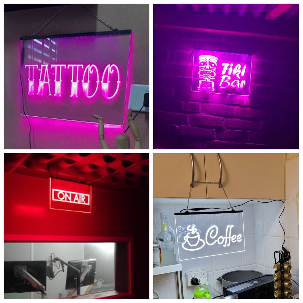 Custom Design-LED Neon Sign Featuring Colorful Flowing Effect,Perfect for Home Decoration and Creating Party Mood - Image 6